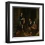 Joseph Interprets the Dreams of the Baker and the Butler-Jan Victors-Framed Art Print