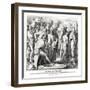 Joseph is sold by his brothers, Genesis-Julius Schnorr von Carolsfeld-Framed Giclee Print