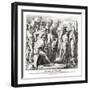 Joseph is sold by his brothers, Genesis-Julius Schnorr von Carolsfeld-Framed Giclee Print