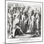 Joseph is sold by his brothers, Genesis-Julius Schnorr von Carolsfeld-Mounted Giclee Print