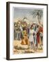 Joseph Is Sold by His Brothers to Some Egyptian Merchants-null-Framed Art Print