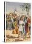 Joseph Is Sold by His Brothers to Some Egyptian Merchants-null-Stretched Canvas