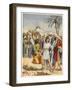 Joseph Is Sold by His Brothers to Some Egyptian Merchants-null-Framed Art Print