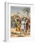 Joseph Is Sold by His Brothers to Some Egyptian Merchants-null-Framed Art Print