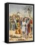 Joseph Is Sold by His Brothers to Some Egyptian Merchants-null-Framed Stretched Canvas