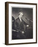 Joseph Jackson Lister, English Wine Merchant and Amateur Microscopist, 1830S-Maull & Co-Framed Giclee Print