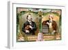 Joseph Joachim and Hans Von Bulow, C1900-null-Framed Giclee Print