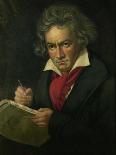 Johann Wolfgang Von Goethe German Writer and Scientist-Joseph Karl Stieler-Art Print