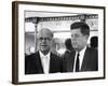 Joseph Kennedy Sr., John F. Kennedy, November 9, 1960-null-Framed Photo