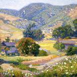 Rancho Near Capistrano-Joseph Kleitsch-Framed Stretched Canvas