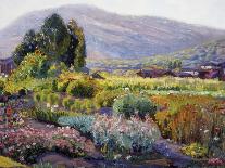 Rancho Near Capistrano-Joseph Kleitsch-Stretched Canvas