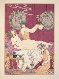 Sponge Bath, Illustration from 'The Works of Hippocrates', 1934 (Colour Litho)-Joseph Kuhn-Regnier-Giclee Print