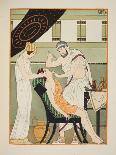 Excess of Wine and Women, Illustration from 'The Works of Hippocrates', 1934 (Colour Litho)-Joseph Kuhn-Regnier-Giclee Print