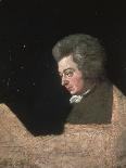 Unfinished Portrait of Wolfgang Amadeus Mozart-Joseph Lange-Giclee Print