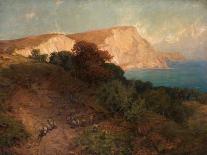 From English Seas - White Nose Cliff, the Highest in Dorset, C.1910-Joseph Langsdale Pickering-Laminated Giclee Print