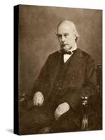 Joseph Lister English Surgeon Medical Scientist and Founder of Antiseptic Surgery-Elliot & Fry-Stretched Canvas