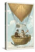 Joseph Louis Gay-Lussac and Jean-Baptiste Biot in a Balloon at an Altitude of 4000 Metres, 1804-null-Stretched Canvas