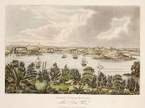 North View of Sidney, New South Wales-Joseph Lycett-Laminated Giclee Print