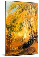 Joseph Mallord Turner Beech Woods with Gypsies 2 Art Print Poster-null-Mounted Poster