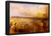 Joseph Mallord Turner New Moon Art Print Poster-null-Framed Poster