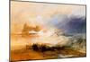 Joseph Mallord Turner Northumberland Shore Art Print Poster-null-Mounted Poster