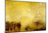 Joseph Mallord Turner Whalers Art Print Poster-null-Mounted Poster