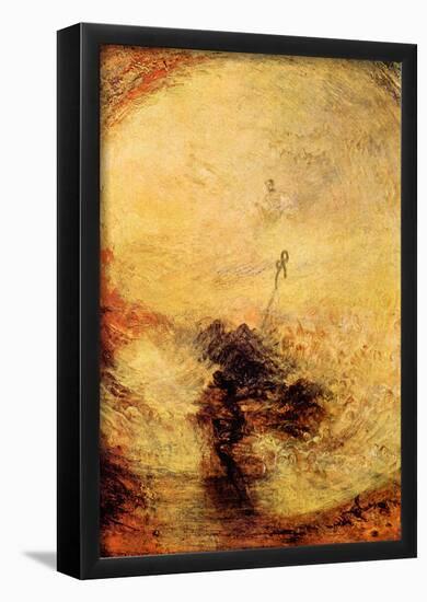 Joseph Mallord William Turner (Light and Color: The morning after the deluge: Moses wrote the Book-null-Framed Poster