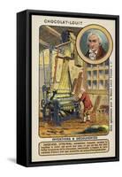 Joseph Marie Jacquard, French Weaver and Merchant-null-Framed Stretched Canvas