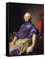 Joseph-Marie Terray (1715-78) Abbe De Molesmes, 1774-Alexander Roslin-Framed Stretched Canvas