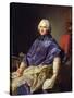 Joseph-Marie Terray (1715-78) Abbe De Molesmes, 1774-Alexander Roslin-Stretched Canvas