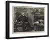 Joseph Mazzini in His Study at Brompton-Henry Woods-Framed Giclee Print