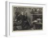 Joseph Mazzini in His Study at Brompton-Henry Woods-Framed Giclee Print