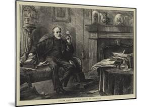 Joseph Mazzini in His Study at Brompton-Henry Woods-Mounted Giclee Print