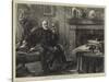 Joseph Mazzini in His Study at Brompton-Henry Woods-Stretched Canvas