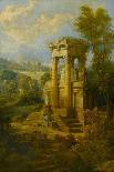 A Capriccio of a Roman Port During a Storm-Joseph Michael Gandy-Giclee Print