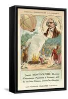 Joseph Montgolfier, French Ballooning Pioneer-null-Framed Stretched Canvas