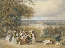 A Picnic on Richmond Hill-Joseph Murray Ince-Giclee Print