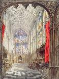 Interior of King's College Chapel, 1843-Joseph Murray Ince-Giclee Print