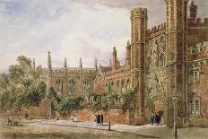 St. John's College, Cambridge, 1843-Joseph Murray Ince-Giclee Print