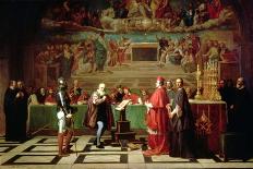 Galileo Before the Inquisition, 1632-Joseph-Nicolas Robert-Fleury-Laminated Giclee Print