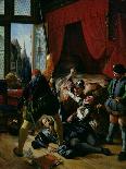 Galileo Before the Inquisition, 1632-Joseph-Nicolas Robert-Fleury-Framed Giclee Print