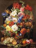 Flowers on a Marble Table-Joseph Nigg-Collectable Print