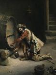 The Sack of Rome by Visigoths in 410, 1890 (Oil on Canvas)-Joseph-noel Sylvestre-Mounted Giclee Print