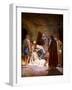 Joseph of Arimathaea removes the body of Jesus - Bible-William Brassey Hole-Framed Giclee Print