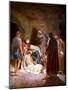 Joseph of Arimathaea removes the body of Jesus - Bible-William Brassey Hole-Mounted Giclee Print