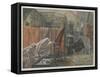 Joseph of Arimathea Seeks Pilate to Beg Permission to Remove the Body of Jesus-James Tissot-Framed Stretched Canvas