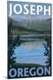 Joseph, Oregon - Lake and Mountain View-Lantern Press-Mounted Art Print