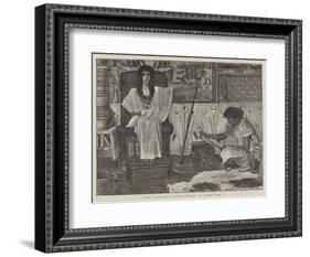 Joseph, Overseer of Pharaoh's Granaries-Sir Lawrence Alma-Tadema-Framed Giclee Print