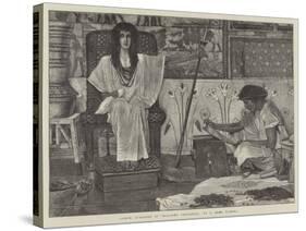 Joseph, Overseer of Pharaoh's Granaries-Sir Lawrence Alma-Tadema-Stretched Canvas