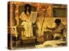 Joseph, Overseer of the Pharaohs-Sir Lawrence Alma-Tadema-Stretched Canvas